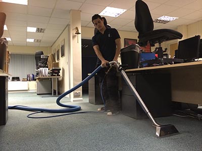 Asap cleaner doing vacuuming